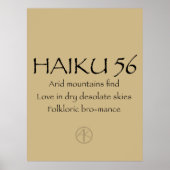 POSTER HAIKU 56 (Devant)