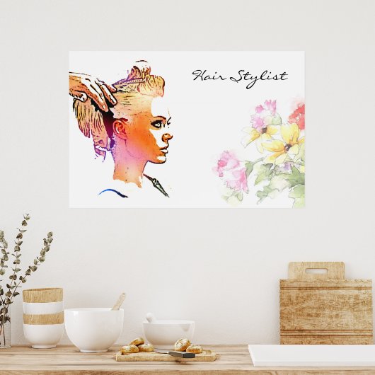 Poster Hair Stylist (Cuisine)