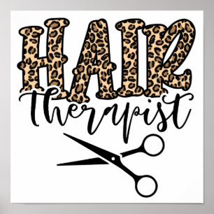 Poster Hair Therapist Hair Stylist Hairtravist