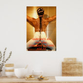 POSTER HAÏROBICS TOUS NATURAUX (Cuisine)