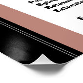 Poster Hairstyliste minimaliste moderne (Coin)