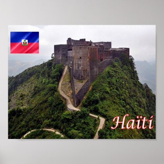 Poster Haïti - Citadelle Laferrière - (Devant)
