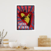 Poster HAÏTI - Ensemble, nous pouvons guérir (Cuisine)