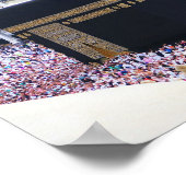 Poster Hajj Moubarak Sainte Kaaba Mecque Dévotion islamiq (Coin)