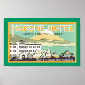 Poster Hakone Hotel (canvas) (Devant)