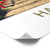 Poster Hakone Japon Imprimer (Coin)