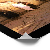 Poster HaKotel de Jean-LéonGérôme - Vers la fin du XIXe s (Coin)