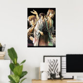 Poster hakuouki shinsengumi (Bureau à domicile)