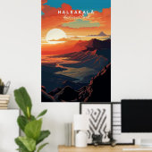 Poster Haleakala Sunrise (Bureau à domicile)