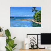 Poster Haleiwa (Bureau à domicile)