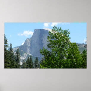 Poster Half Dome en été du parc national de Yosemite