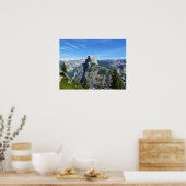 Poster Half Dome from Glacier Point, Yosemite, CA (Cuisine)