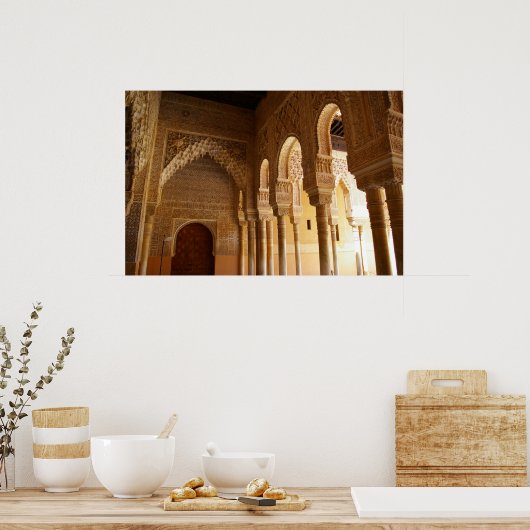 Poster Hall Al Hambra (Cuisine)