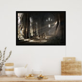 Poster Hall ancien (Cuisine)