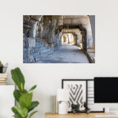 Poster Hall de l'amphithéâtre romain (Bureau à domicile)