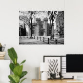 Poster Hall des diplômés (Université de Yale) (Bureau à domicile)