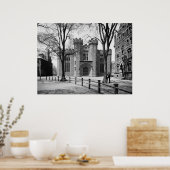 Poster Hall des diplômés (Université de Yale) (Cuisine)