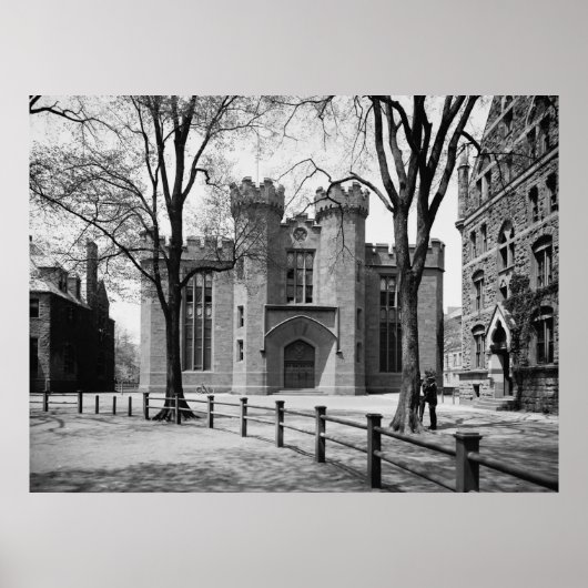 Poster Hall des diplômés (Université de Yale) (Devant)