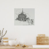 Poster Hall du charpentier Philadelphie (Cuisine)