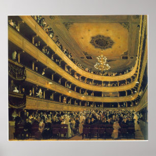 Poster Hall par Gustav Klimt