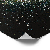 Poster Halleys Comet dans la Voie Lactée (Coin)