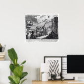 Poster Halley's Comet Observé en 1759 par Cassini III (Bureau à domicile)