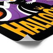 Poster Halloqueen Retro Vamre Queen Halloween Pumpkins Ba (Coin)