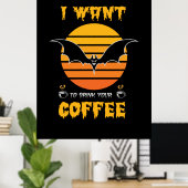 Poster Halloween (Bureau à domicile)