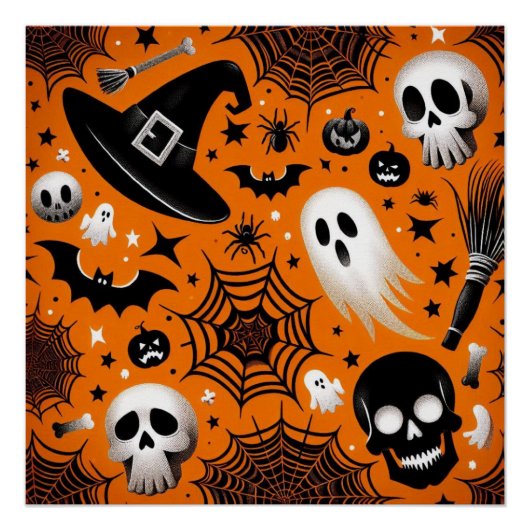 Poster Halloween (Devant)