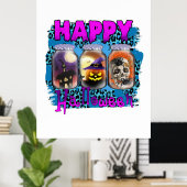 Poster Halloween (Bureau à domicile)