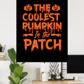 Poster Halloween (Bureau à domicile)