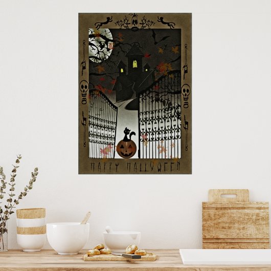 Poster halloween (Cuisine)