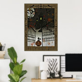 Poster halloween (Bureau à domicile)