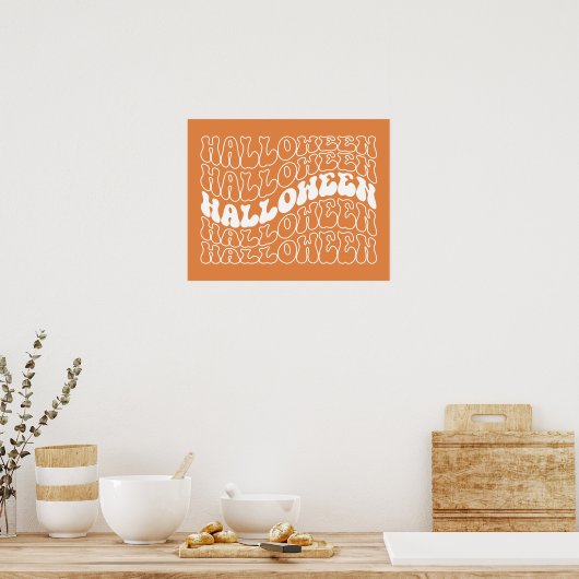 Poster Halloween (Cuisine)