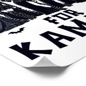 Poster Halloween 2024 pour Kamala Harris (Coin)