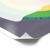 Poster Halloween A-BOO-Cado Éffrayant Cute Avocado Ghosts (Coin)