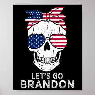 Poster Halloween Allons-y Brandon Ndana Skull Aviation Su