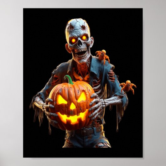 Poster Halloween Ange De La Mort (Devant)