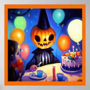 Poster Halloween - Anniversaire 2