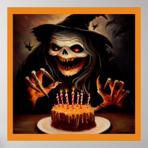 Poster Halloween - Anniversaire 5