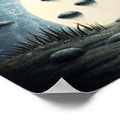 Poster Halloween Art Skull House (Coin)