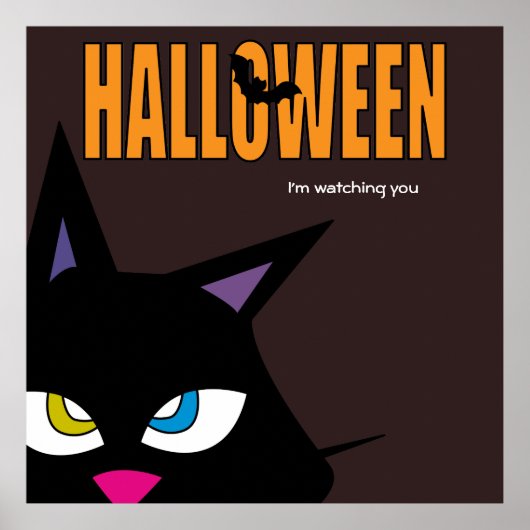 Poster Halloween B-CAT (Devant)