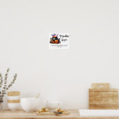 Poster Halloween Baby est Brewin Pacifier Hunt Shower Gam (Cuisine)