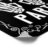 Poster Halloween Bachelorette Jusqu'à la mort Do Us Party (Coin)