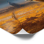 Poster Halloween berger allemand effroi (Coin)