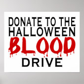 Poster Halloween Blood Drive (Devant)