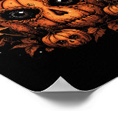 Poster Halloween Citrouille Automne Thanksgiving Automne (Coin)