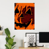 Poster Halloween Citrouille - grunstyle + vos idées (Bureau à domicile)