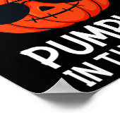 Poster Halloween Citrouille Le Plus Coolest Dans Le Patch (Coin)