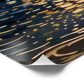 Poster Halloween Clair de Lune sur la Plage (Coin)